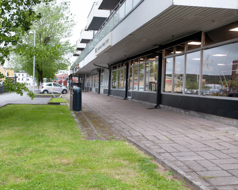Det närliggande gymmet i Surte